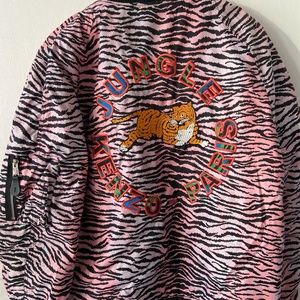 KENZO Embroidered Bomber Coat